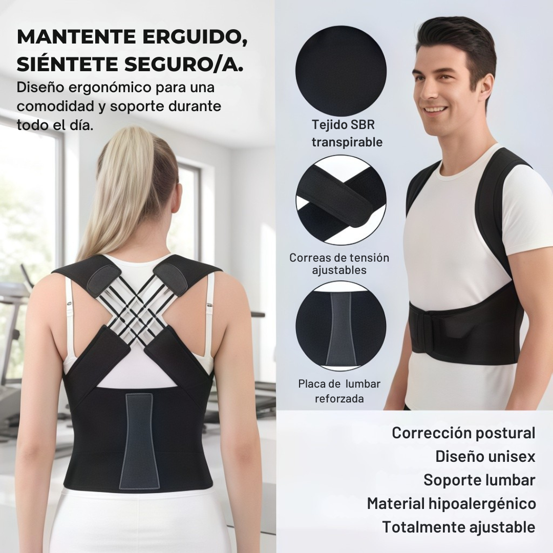 Chaleco Corrector De Postura Ortopédico