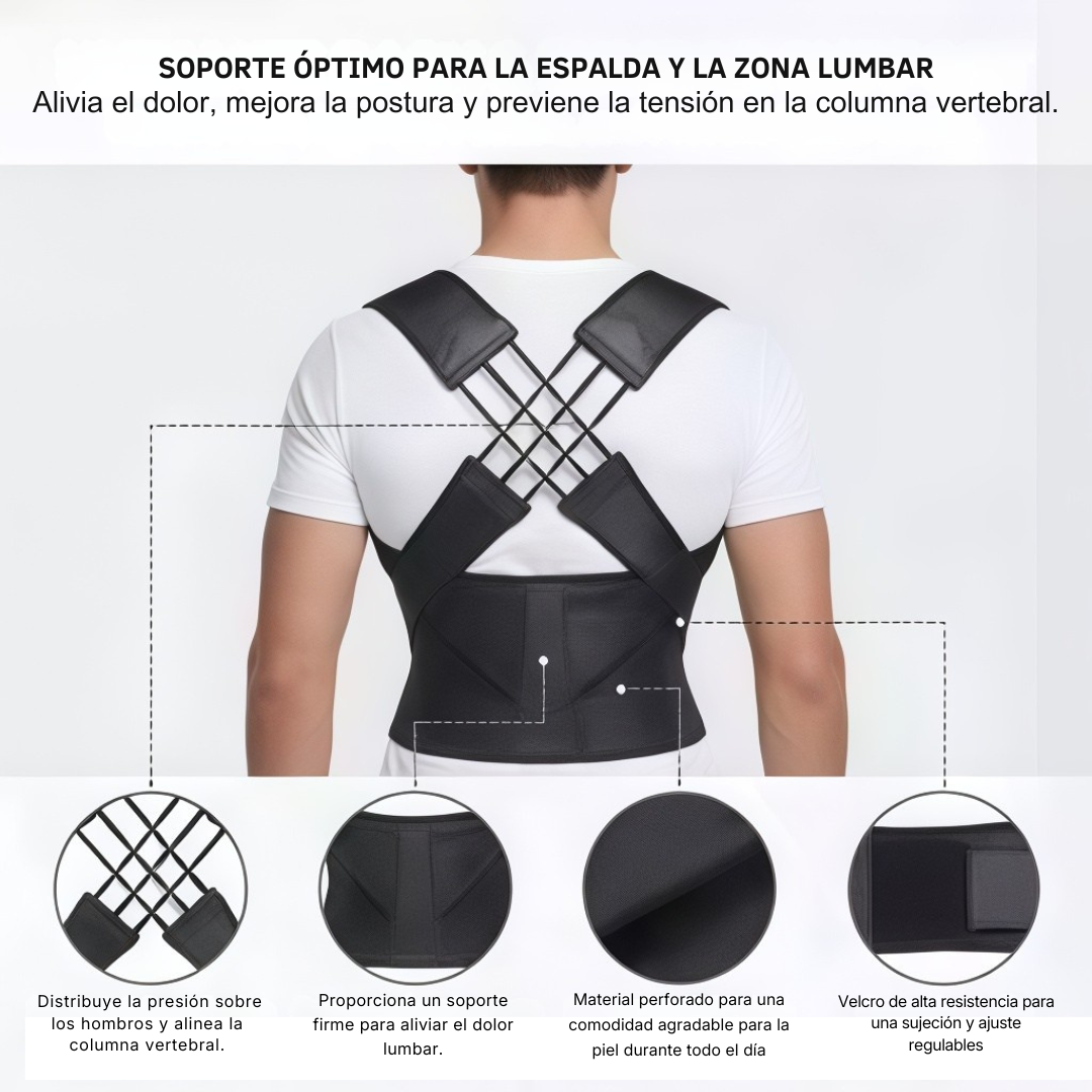 Chaleco Corrector De Postura Ortopédico